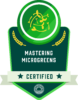 Mastering Microgreens Badge