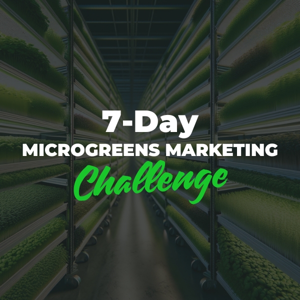 microgreens marketing challenge