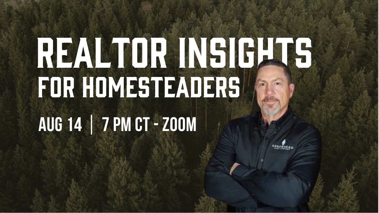 realtor insights for homesteaders with david thoming